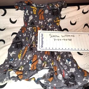 Little Sleepies 2T Star Wars dress